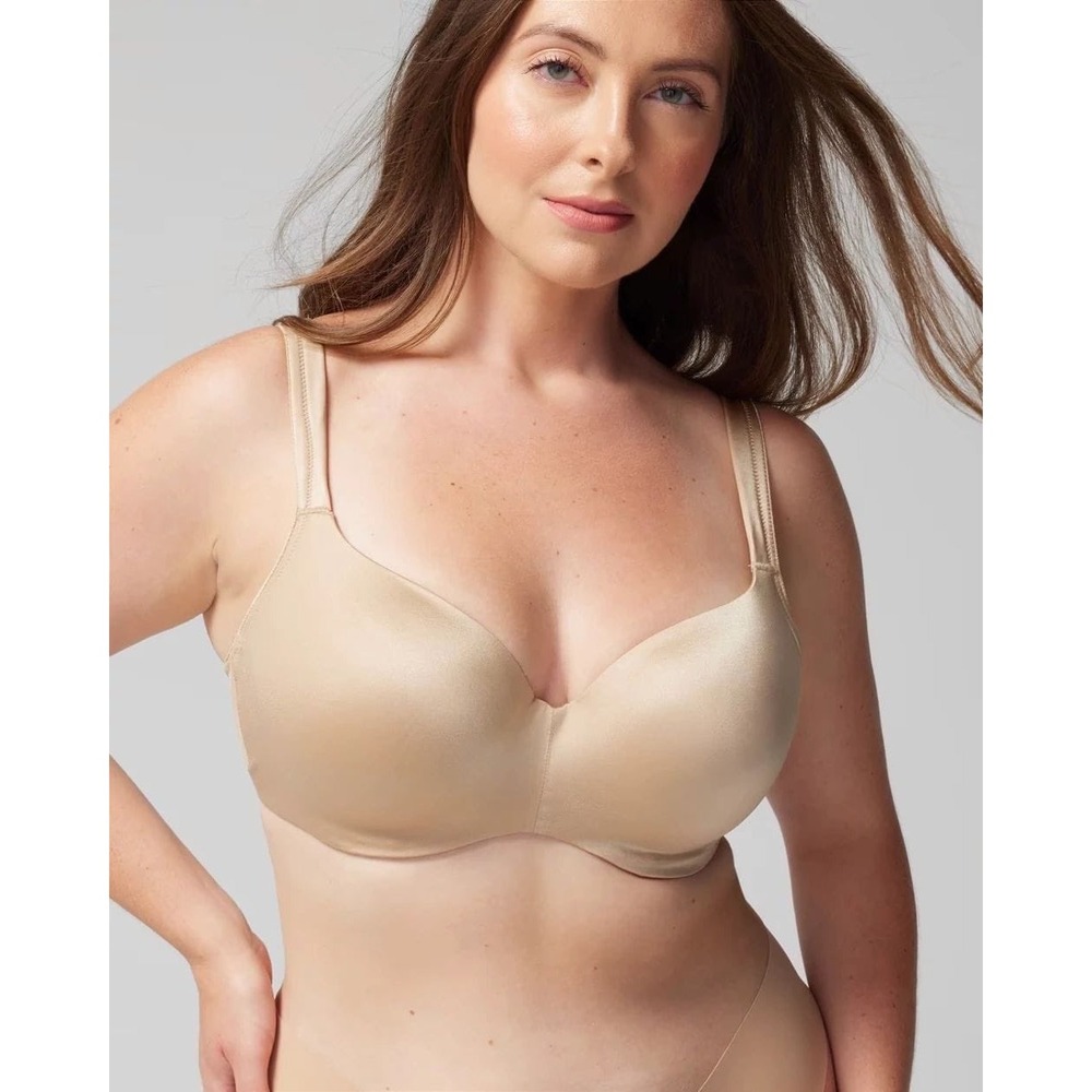 Soma NWT Stunning Support Smooth Balconette Bra Warm Amber Size 40D